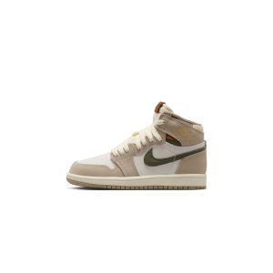 Air Jordan 1 Little Kids Retro High OG 'Workwear' Shoes