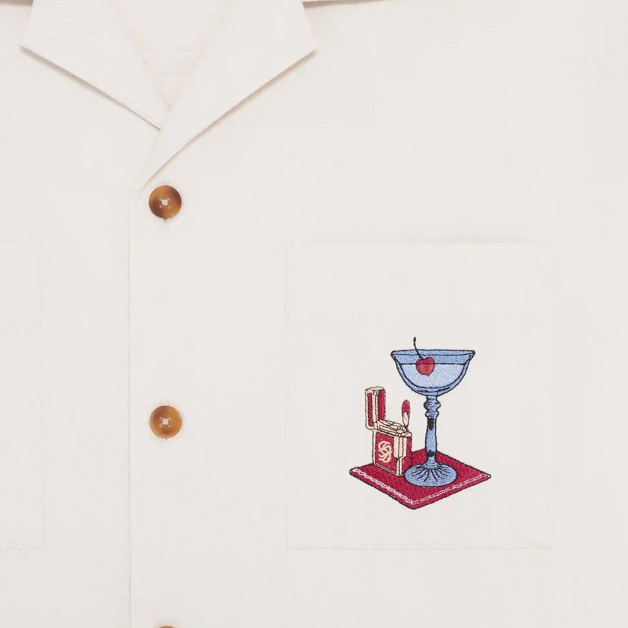 Drôle de Monsieur Mens Chemise Cocktail Shirt - Image 2